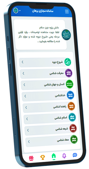 تربیت مدرس عقاید اسلامی برهان